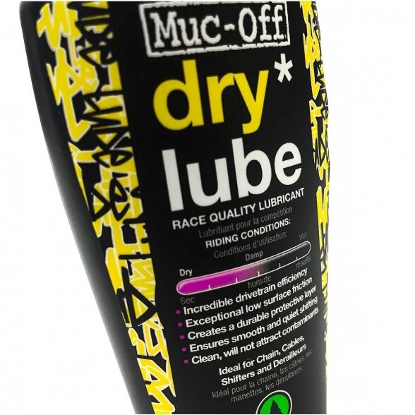 Muc-Off Dry Lube 50ml (sausom sąlygom)grandinės tepalas 2