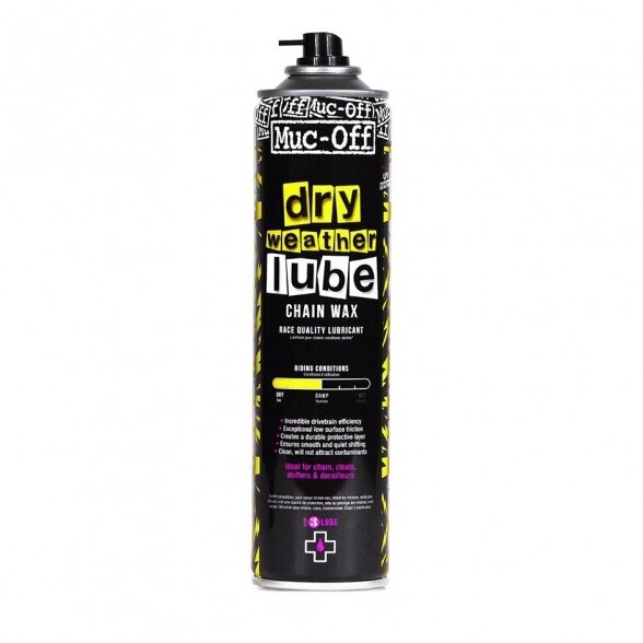 Muc-Off Dry PTFE Chain Lube 400ml. 1