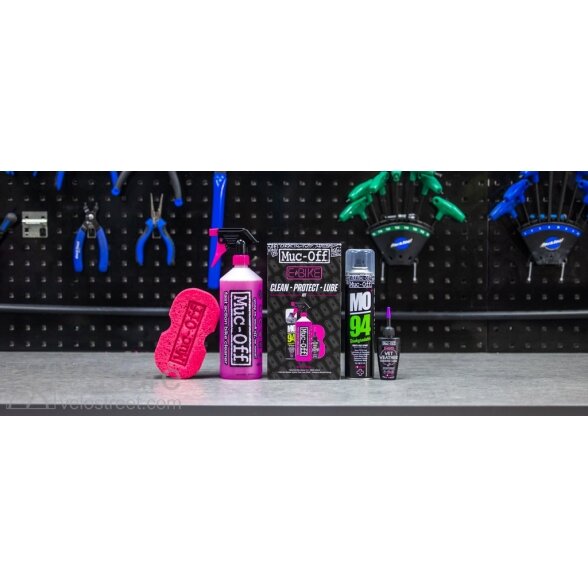 Muc-Off eBike Clean, Protect & Lube Kit - Valymo rinkinys 1