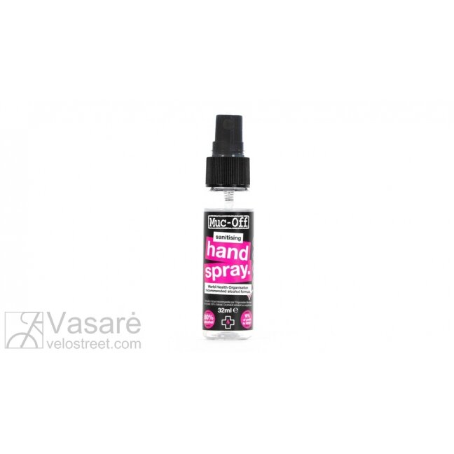 Muc-Off Antibacterial Sanitising Hand Spray  32ml.