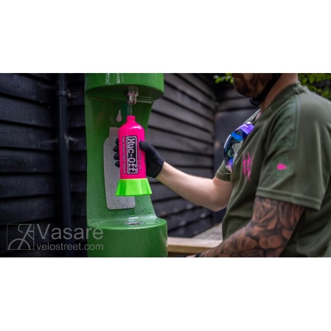 MUC-OFF Bottle For Life Bundle (Inc 4 PP) Daugkartinio naudojimo talpos k-tas su 4pak. miltelių 7