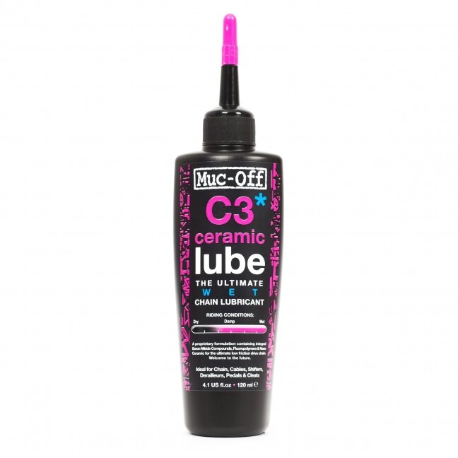 Muc-Off C3 Ceramic Lube 120ml- keraminis grandinės tepalas  drėgnoms sąlygoms