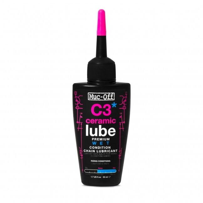 Muc-Off C3 Ceramic Lube 50ml- keraminis grandinės tepalas drėgnoms sąlygoms