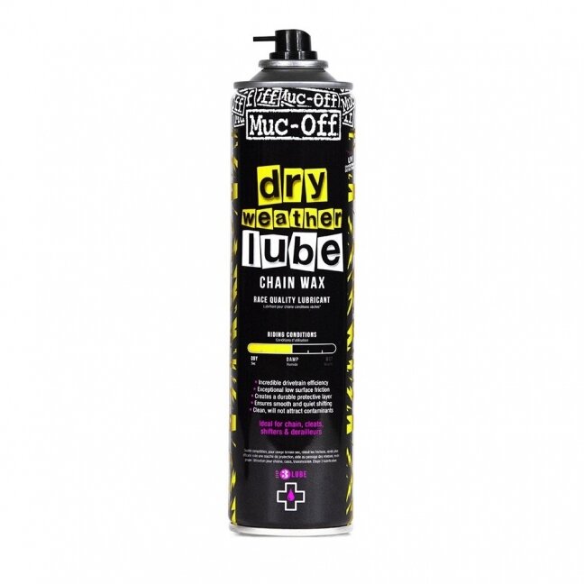 Muc-Off Dry PTFE Chain Lube - grandinės tepalas su PTFE priedais 400ml. 1