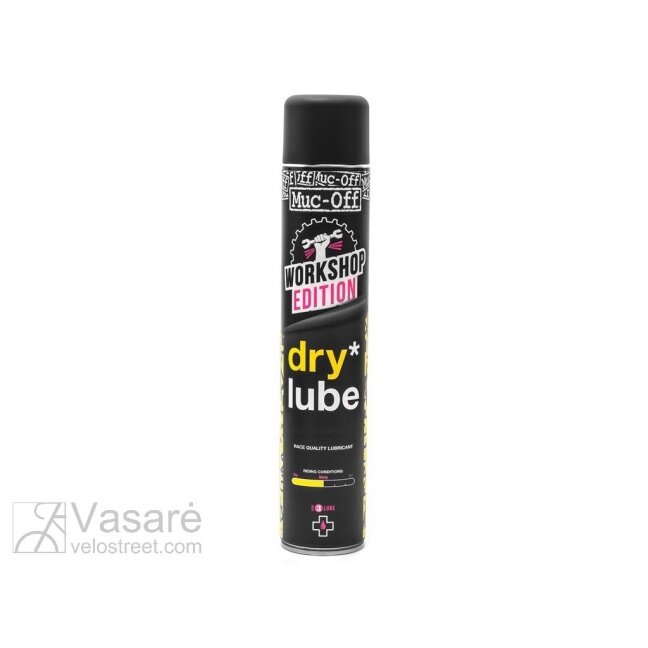 Muc-Off Dry PTFE Chain Lube - grandinės tepalas su PTFE priedais 750ml.