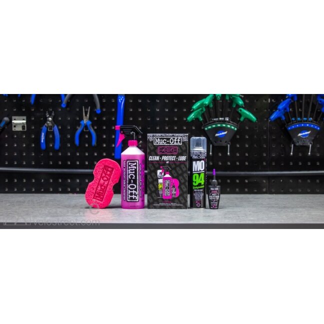 Muc-Off eBike Clean, Protect & Lube Kit - Valymo r 1