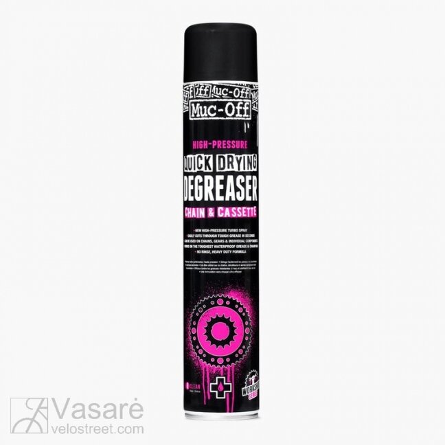 Muc-Off nuriebalinantis purškalas Dry Degreaser 750ml