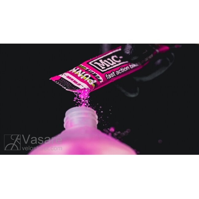 Muc-Off Punk Powder Bike Cleaner valiklio milteliai 4