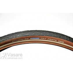 Tyre 50-622 Schwalbe Fat Frank  Blk/Coffee RF