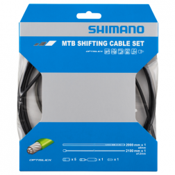 Shift Cable Set Optislick Black MTB for R.D.