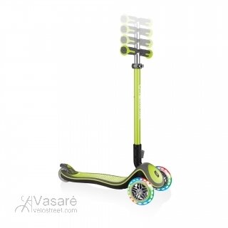 scooter Globber Elite Lights Deluxe (Lime green)  1