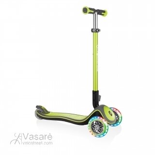 scooter Globber Elite Lights Deluxe (Lime green)