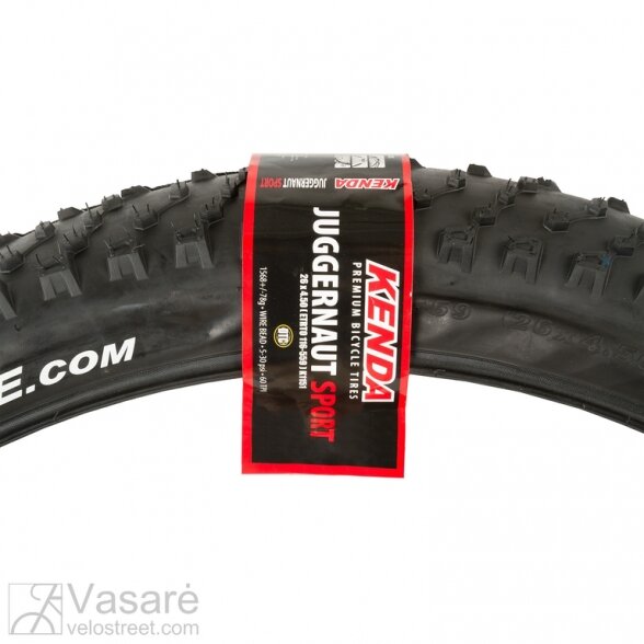 tire 26x4.0, 98-559 K-1151 -JUGGERNAUT Sport-