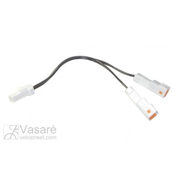 Y-cable eBike Yamaha f. FW + RW light