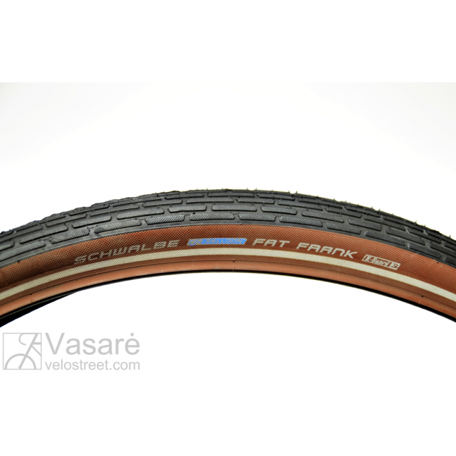 Tyre 50-622 Schwalbe Fat Frank  Blk/Coffee RF  1