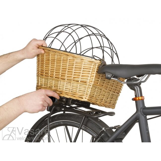 Wicker basket, M-WAVE "CARRIER TOP" 1