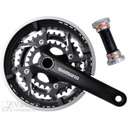 Chainwheel set Shimano FC-T551 48/36/26 170mm with B.B. Set