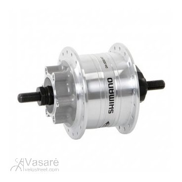 Shimano Dynamo Hub, 100/36 DH-3D32 6V/3W Nut