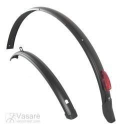 Mudguard set SKS 28" 45mm wide black matt