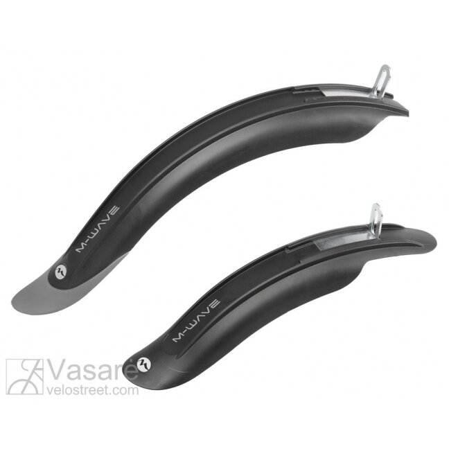 Purvasaugių k-tas 12-18" M-WAVE juodas plastikinis 2