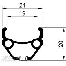 alloy rim "DRAGON L-719", 27