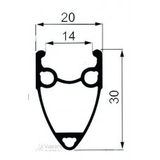 Rim Remerx Taurus 700C 36h. FV