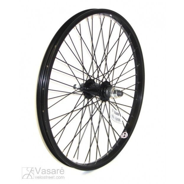 Front wheel BMX 20x1.75 48 hole black