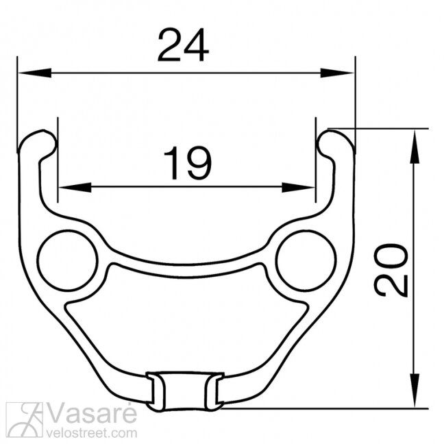 Ratlankis REMERX "TOP DISC", 27.5" 32h 584 x 19 mm 1