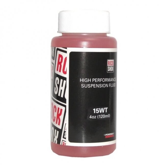 RockShox Suspension Oil, 15wt, 120ml Bottle