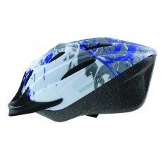 Helmet for youth M size54-58 Blue Spots