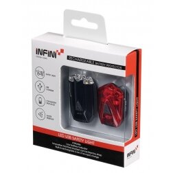 Žibintų k-tas Infini I-260 Lava, black, USB