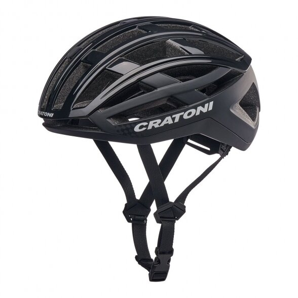 Helmet Cratoni C-Airlite, black gloss-matt, size M/L (56-58 cm)