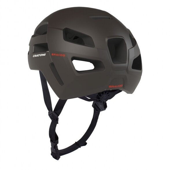 Helmet Cratoni Gravoq, black matt, size M/L (57-61 cm) 1