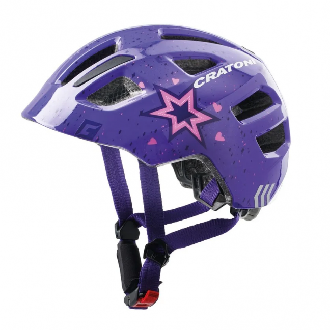 Helmet Cratoni Maxster (Kid)Star purple glossy XS/S (46-51 cm)