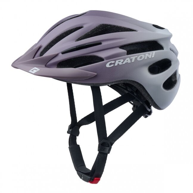 Šalmas Cratoni Pacer Jr. purple-white matt S/M (54-58cm)