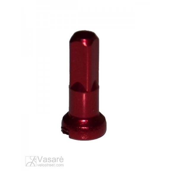 Nipple alloy 14mm red