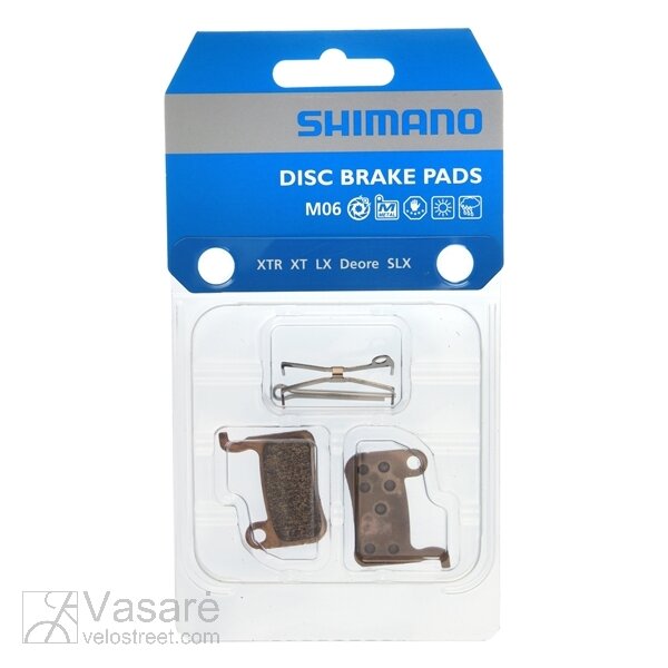 Stabdžių trinkelės Shimano diskiniams stabdžiams M06