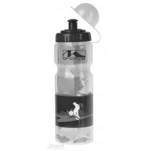 Thermo bottle m-Wave Plastic black