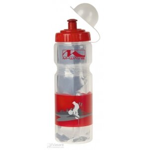 Thermo bottle m-Wave Plastic red