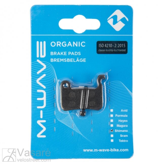 Trinkelės diskiniams stabdžiams SHIMANO XT, organic 1