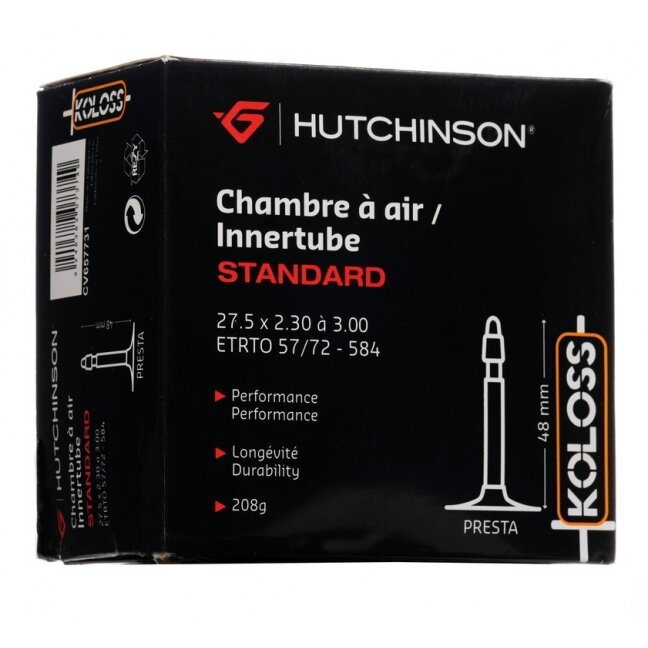 Tube Hutchinson Standard 27.5", 27.5x2.30-3.00"  PV 48mm