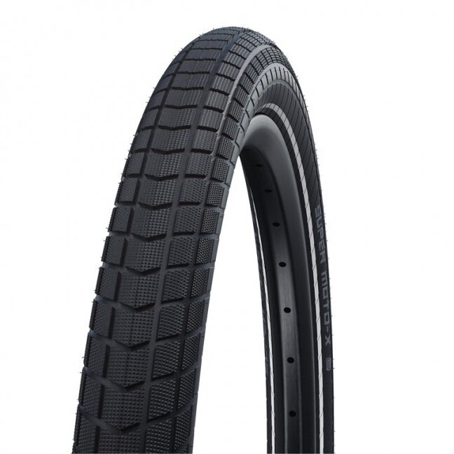 tyre Schwalbe Super Moto-X HS439, 27.5x2.40" 62-584 bl-SSkin Refl.GG DD DC