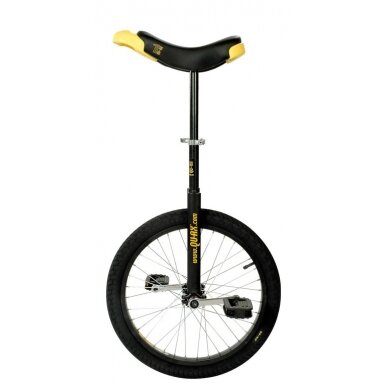 unicycle QU-AX Luxus, 20", black, aluminium rim, black tyre