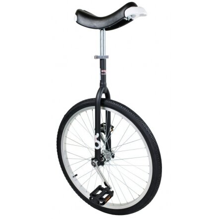 unicycle Only One, 24", black, aluminium rim, black tyre