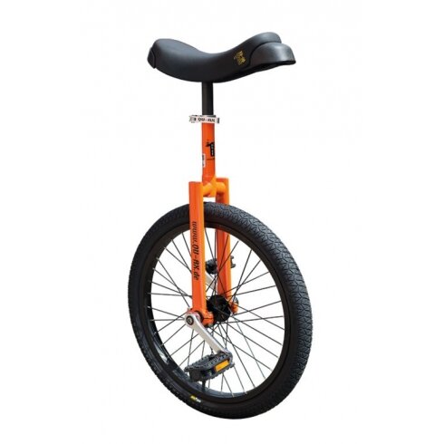 unicycle QU-AX Luxus, 20", orange, aluminium rim, black tyre