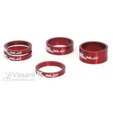 XLC A-Head Spacer-Set AS-A02 3 x 5, 1 x 10, 1 x 15, 1 1/8" red