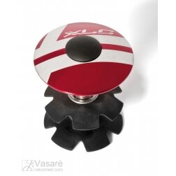 XLC A-Head Plug AP-S01 1.1/8", Alu, red