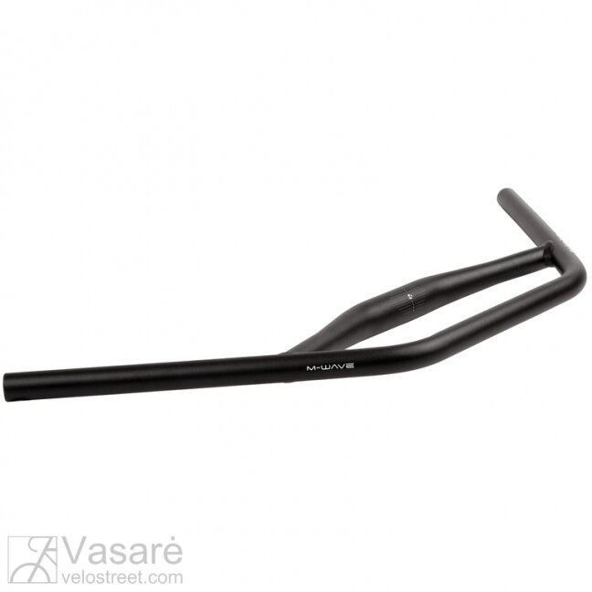 Vairas Trekking Double Bar  M-Wave, Aliumininis, Juodas