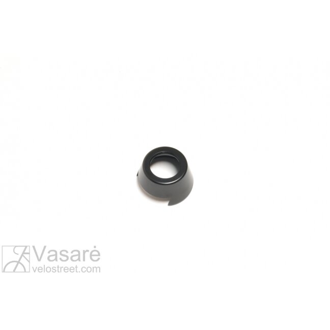 Vairo kolonėlės dangtelis Headset cap 1 1/8"  Blk Al 