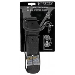 Bicycle wall hanger Ventura, steel, black